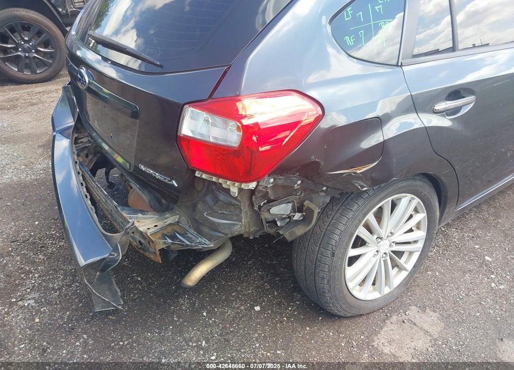 2012 SUBARU IMPREZA VIN: JF1GPAG60CH222866