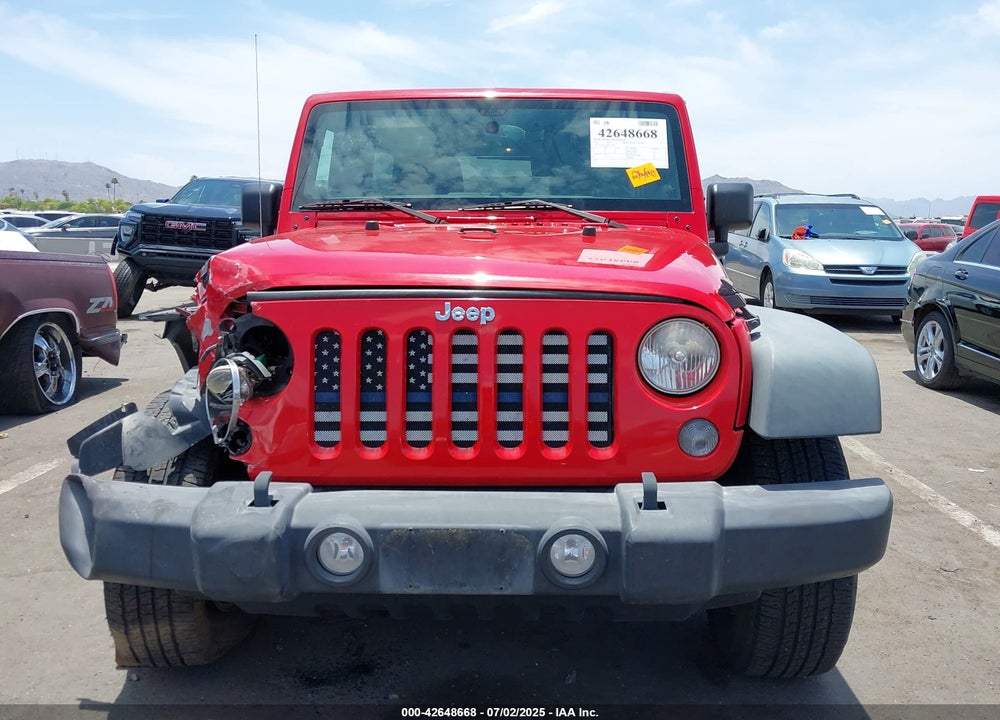 2014 JEEP WRANGLER UNLIMITED VIN: 1C4BJWDG6EL129463