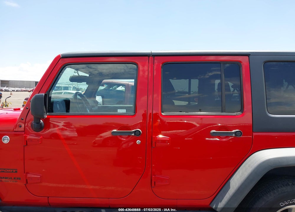 2014 JEEP WRANGLER UNLIMITED VIN: 1C4BJWDG6EL129463