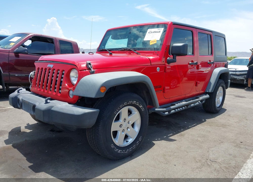 2014 JEEP WRANGLER UNLIMITED VIN: 1C4BJWDG6EL129463