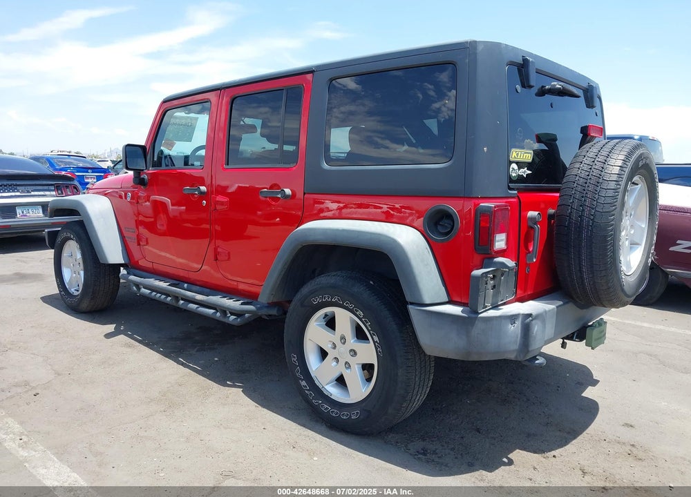2014 JEEP WRANGLER UNLIMITED VIN: 1C4BJWDG6EL129463