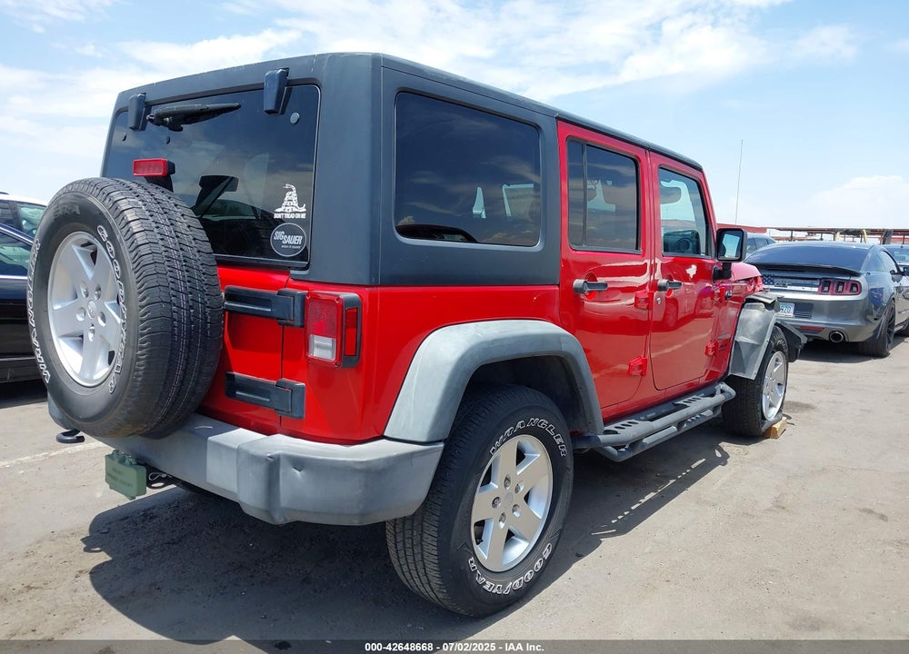 2014 JEEP WRANGLER UNLIMITED VIN: 1C4BJWDG6EL129463