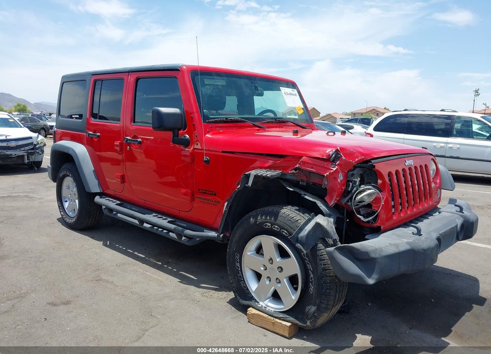2014 JEEP WRANGLER UNLIMITED VIN: 1C4BJWDG6EL129463