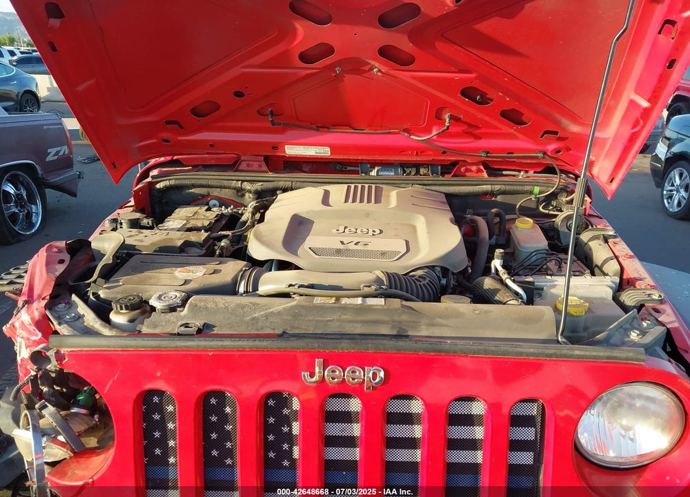 2014 JEEP WRANGLER UNLIMITED VIN: 1C4BJWDG6EL129463