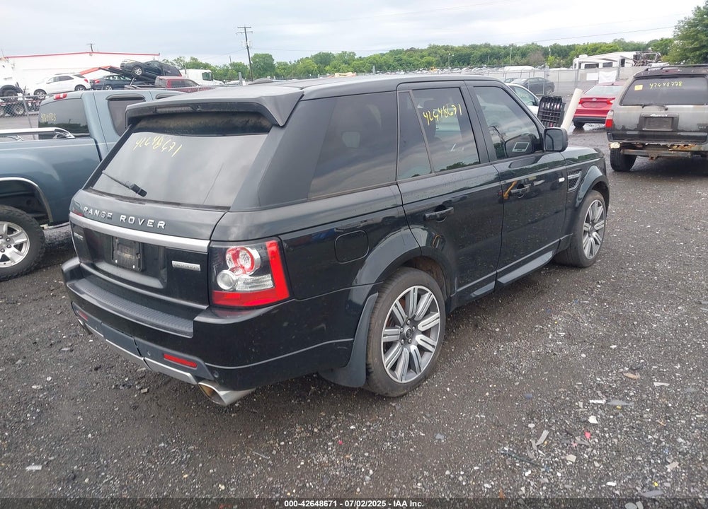 2013 LAND ROVER RANGE ROVER SPORT SUPERCHARGED VIN: SALSH2E44DA801337