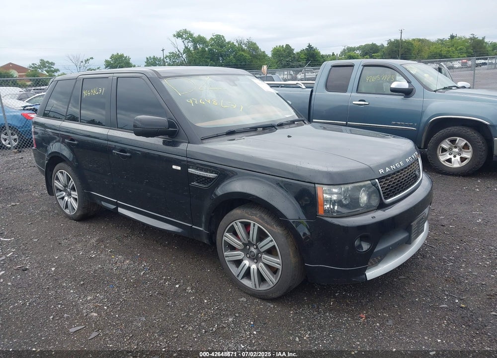 2013 LAND ROVER RANGE ROVER SPORT SUPERCHARGED VIN: SALSH2E44DA801337