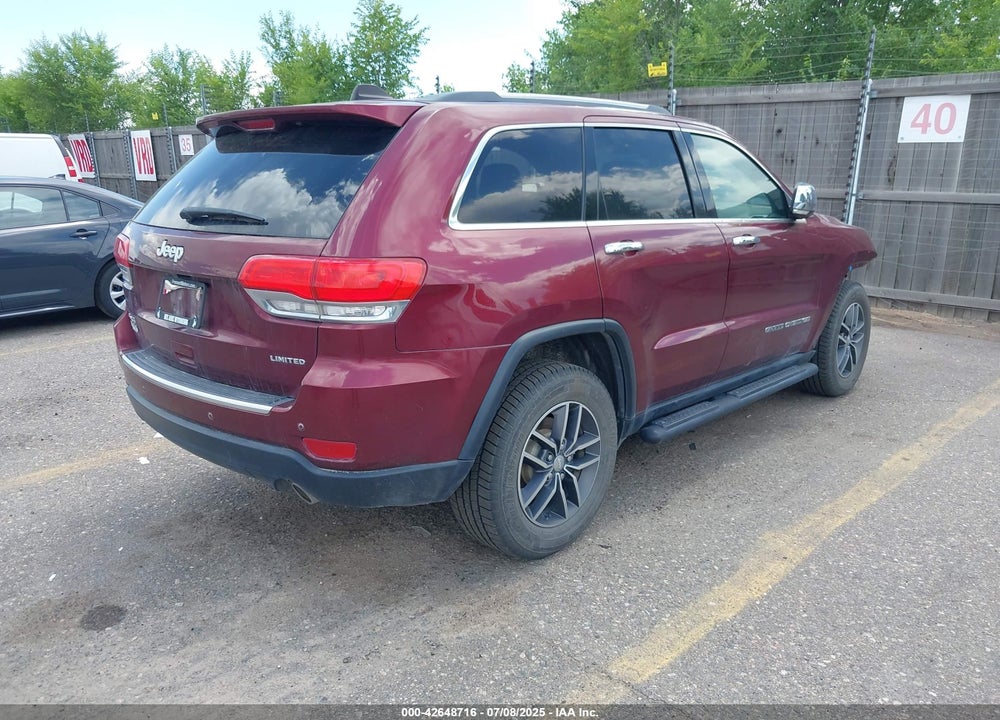 2018 JEEP GRAND CHEROKEE VIN: 1C4RJFBGXJC315213