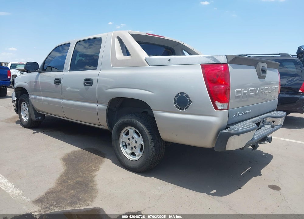 2004 CHEVROLET AVALANCHE 1500 VIN: 3GNEC12T24G122295