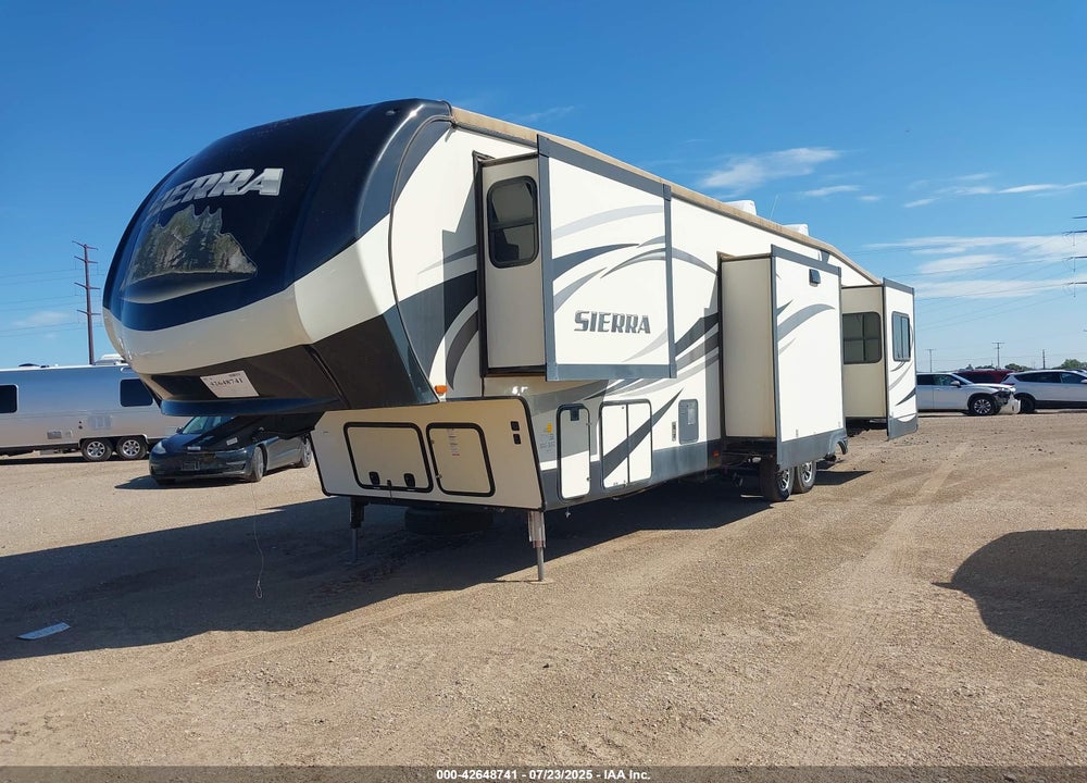 2016 FOREST RIVER SIERRA 38' 5TH WHEEL VIN: 4X4FSER28GJ042839