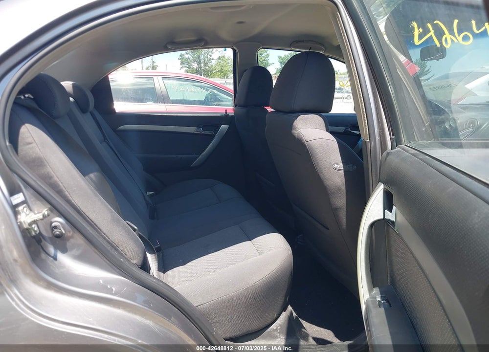 2009 CHEVROLET AVEO VIN: KL1TD56E79B613999