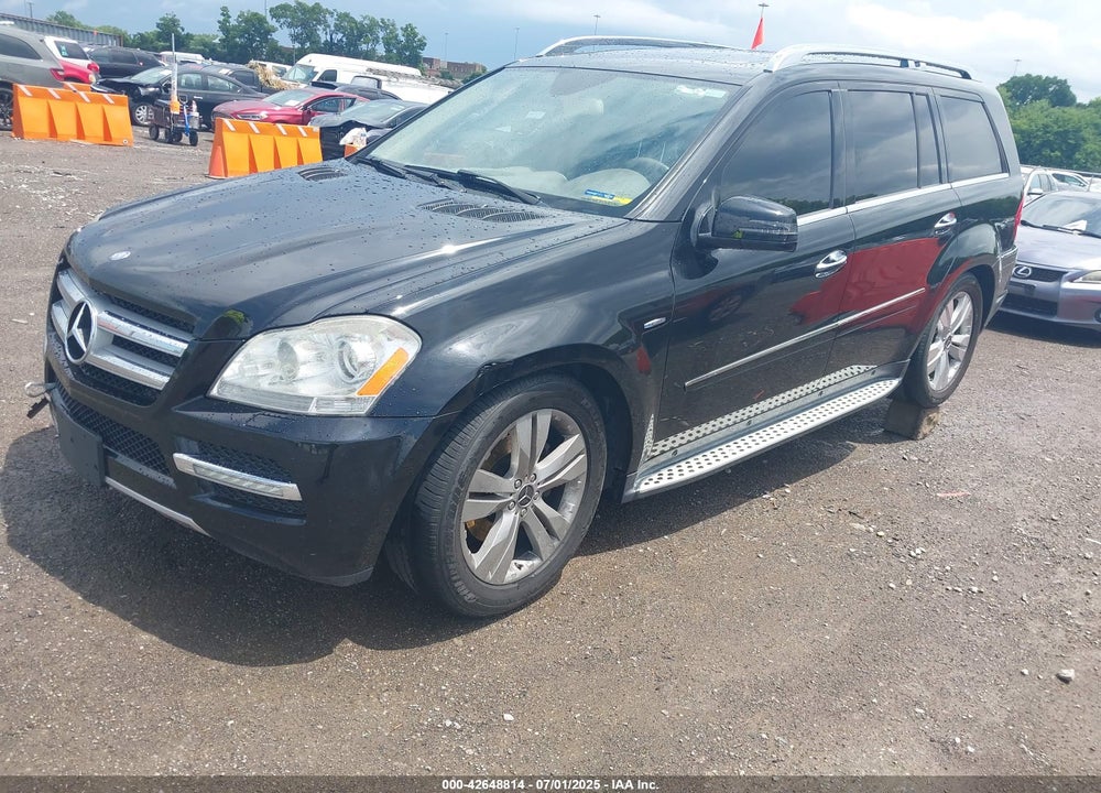 2012 MERCEDES-BENZ GL-CLASS VIN: 4JGBF2FEXCA794554