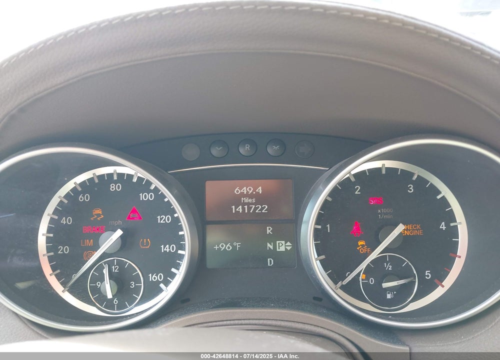 2012 MERCEDES-BENZ GL-CLASS VIN: 4JGBF2FEXCA794554