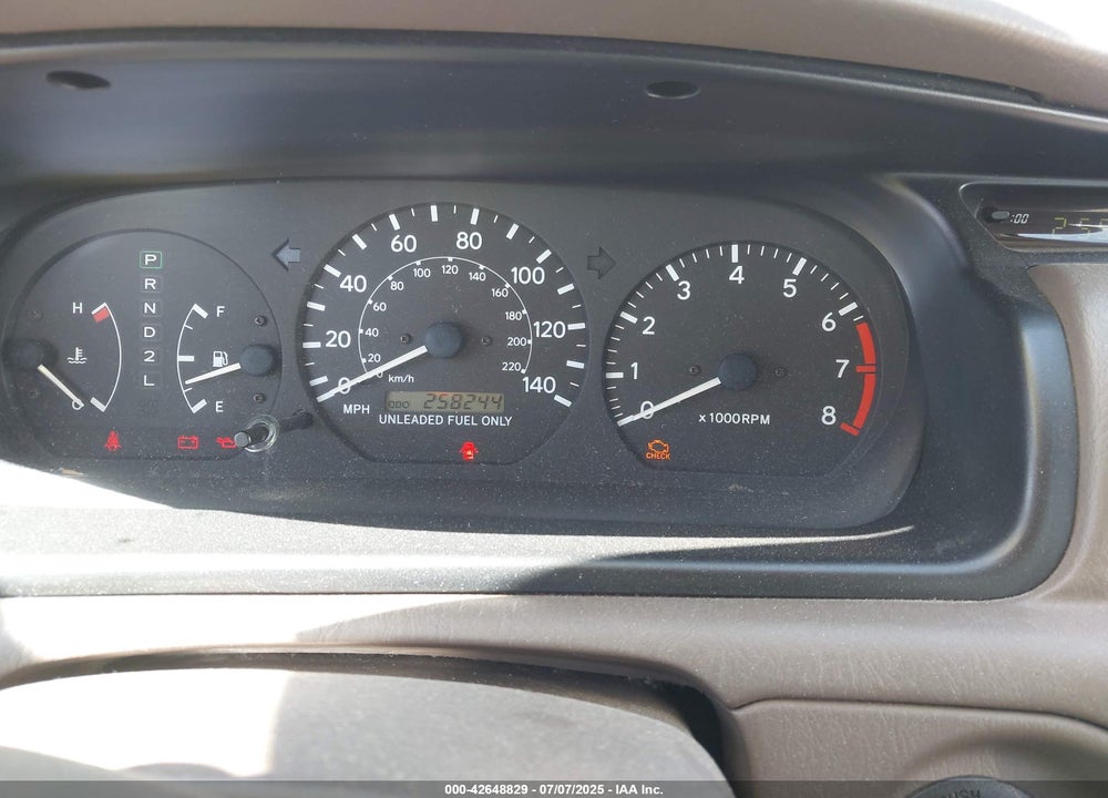 1997 TOYOTA CAMRY LE V6 VIN: JT2BF22K6V0076534
