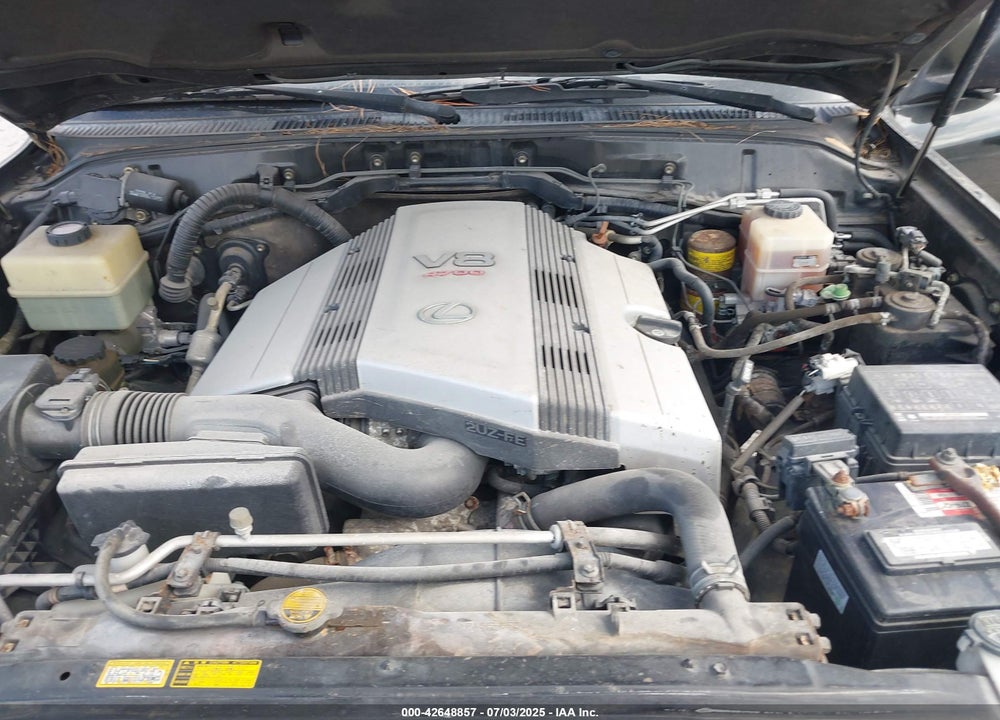 2001 LEXUS LX 470 VIN: JTJHT00W113502981