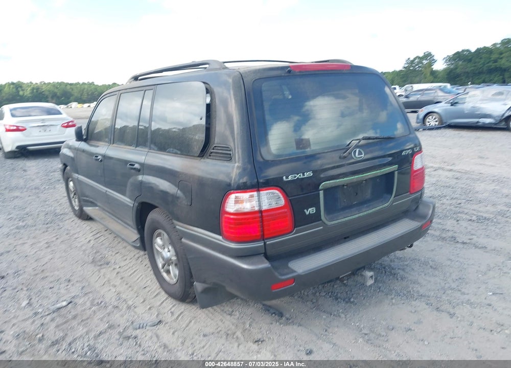 2001 LEXUS LX 470 VIN: JTJHT00W113502981