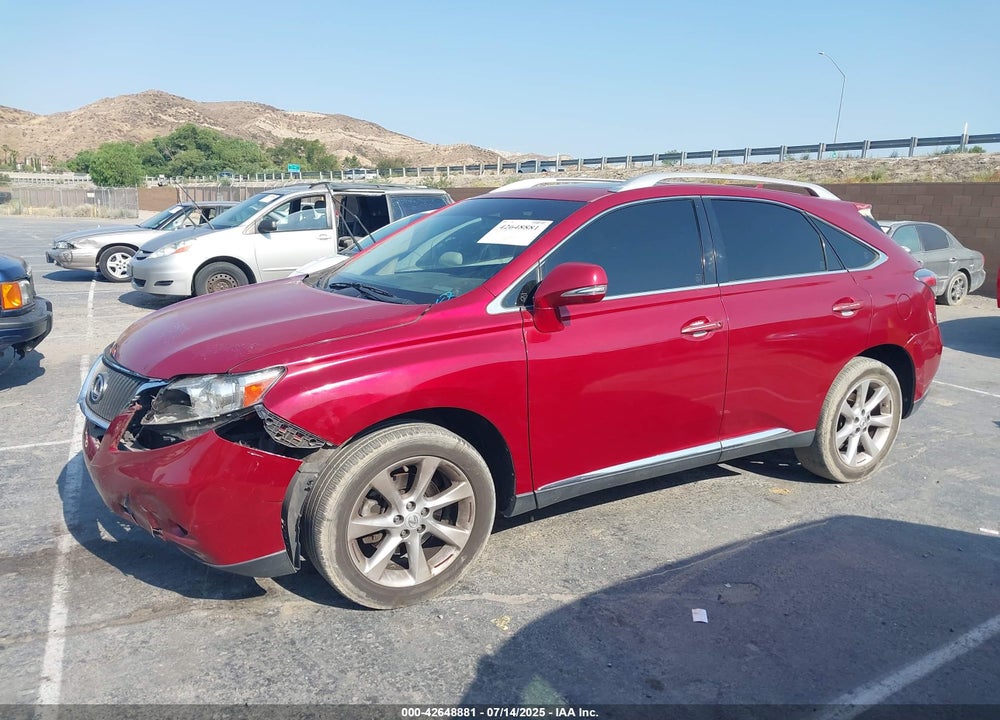 2010 LEXUS RX 350 VIN: JTJZK1BA4A2403026
