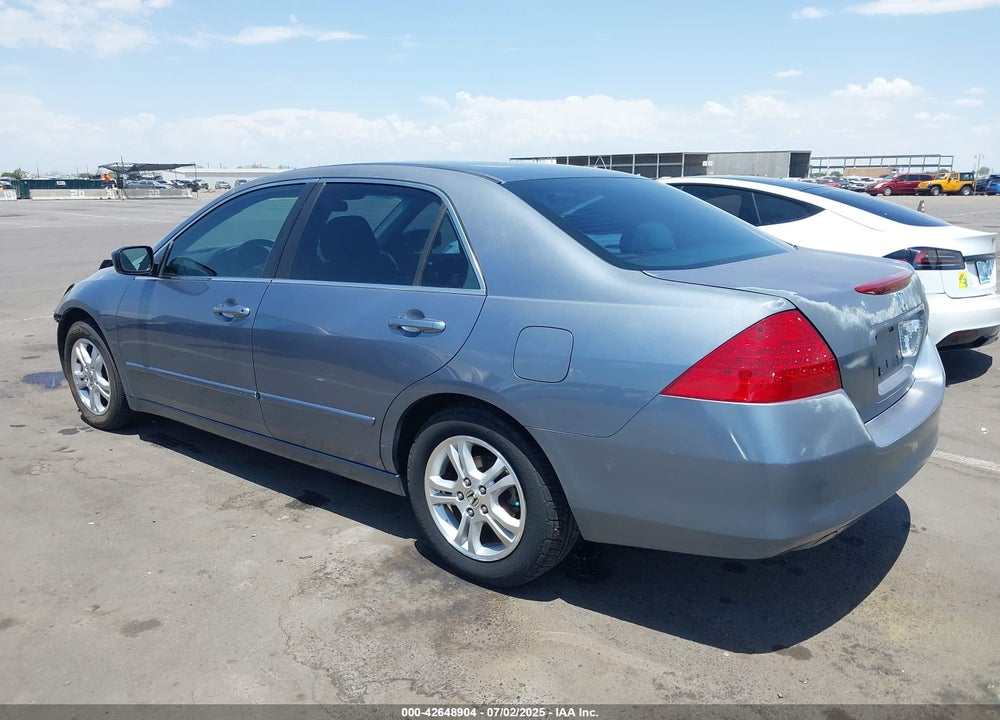 2007 HONDA ACCORD 2.4 SE VIN: 1HGCM56397A006398