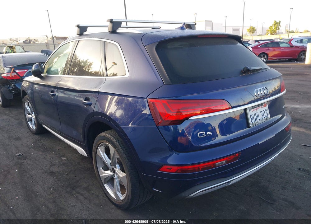 2021 AUDI Q5 PREMIUM PLUS 45 TFSI QUATTRO S TRONIC VIN: WA1BAAFY5M2015445