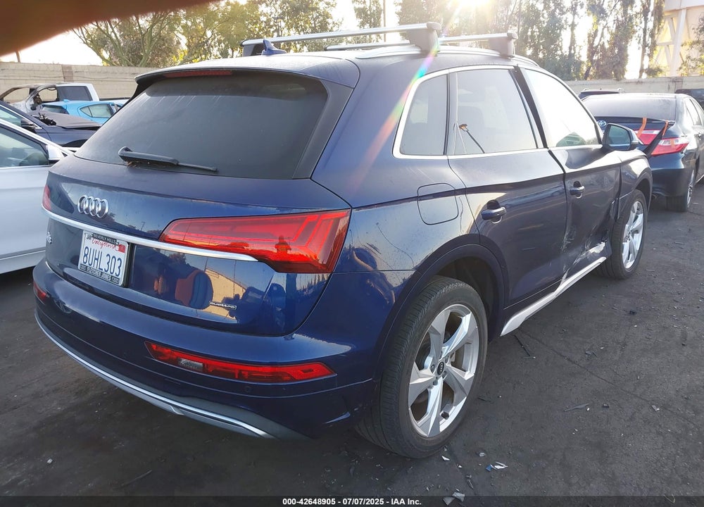 2021 AUDI Q5 PREMIUM PLUS 45 TFSI QUATTRO S TRONIC VIN: WA1BAAFY5M2015445