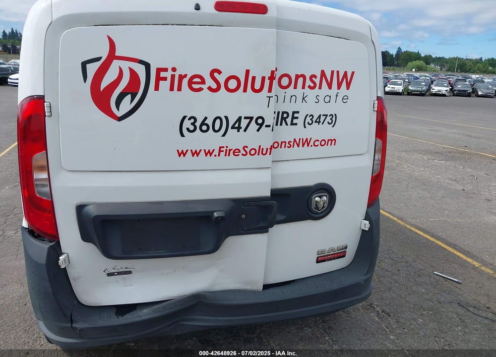 2020 RAM PROMASTER CITY TRADESMAN VIN: ZFBHRFAB7L6R69083