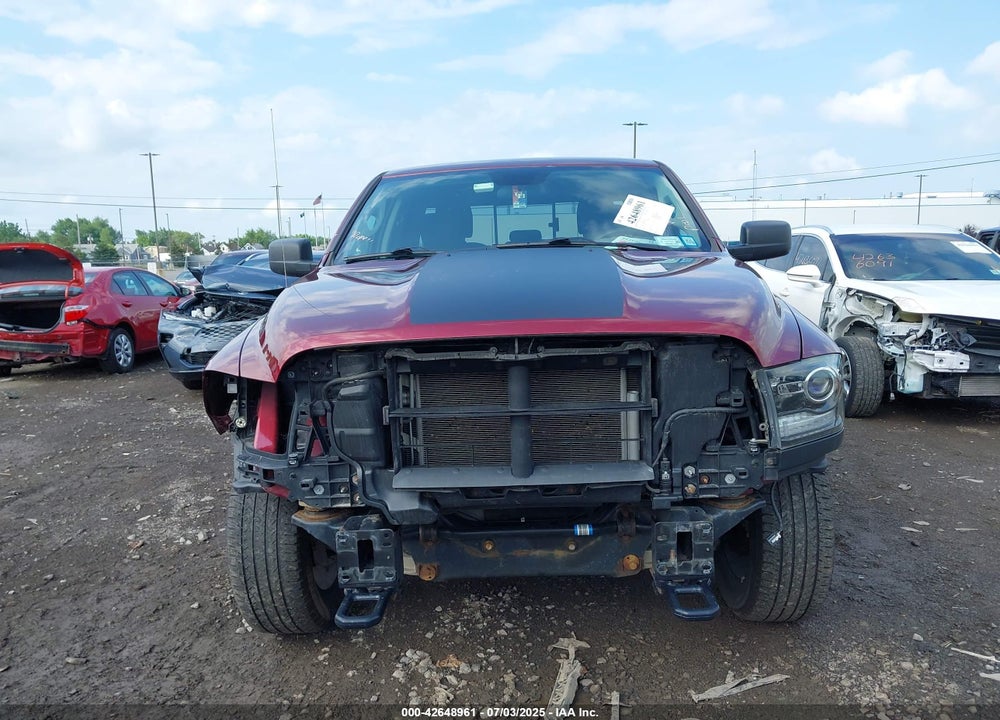 2019 RAM 1500 CLASSIC WARLOCK 4X4 6'4 BOX VIN: 1C6RR7GG8KS735946