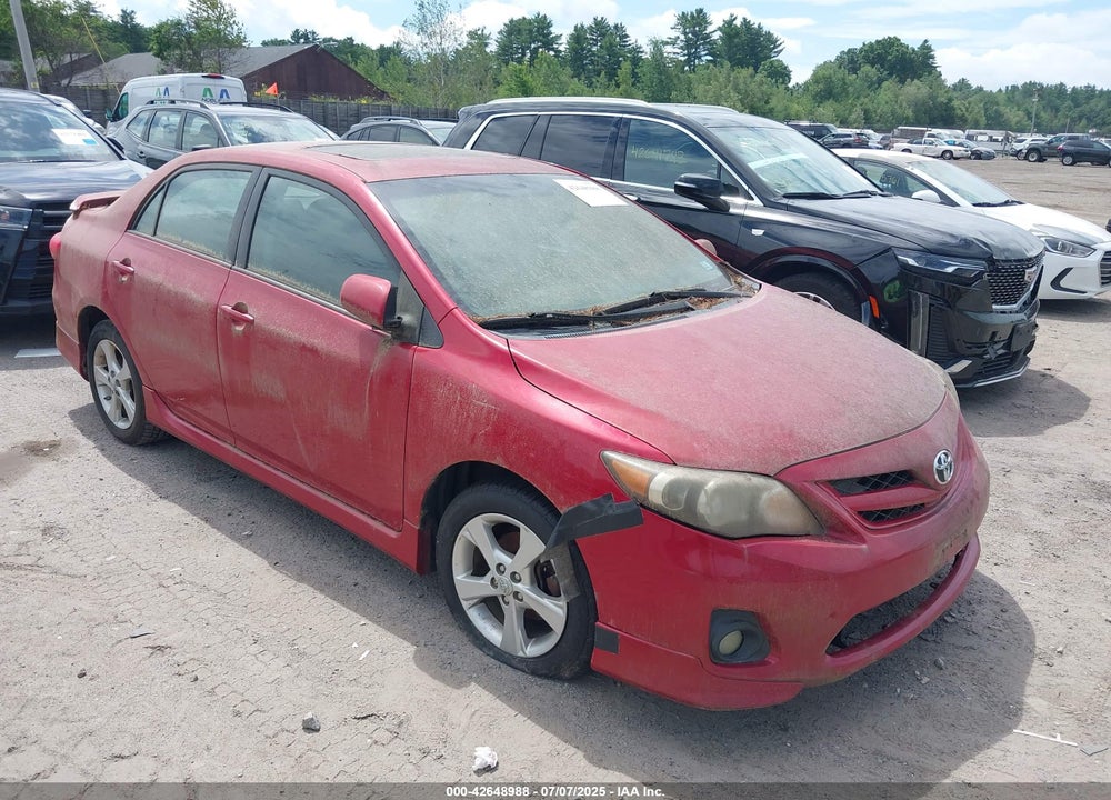 2011 TOYOTA COROLLA S/LE VIN: 2T1BU4EE3BC574044
