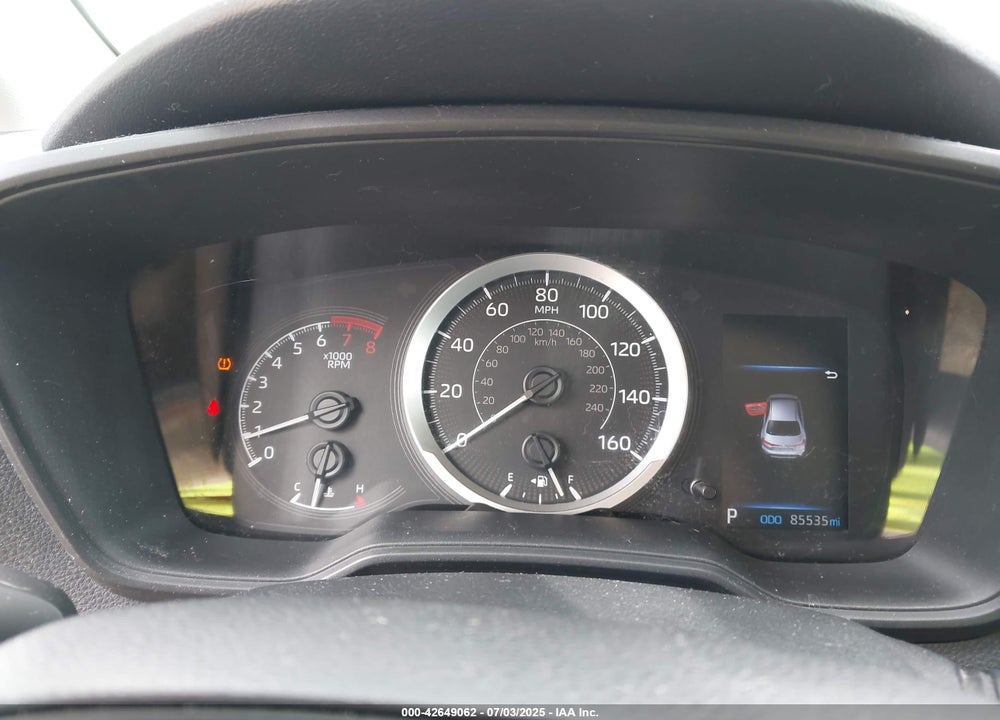 2020 TOYOTA COROLLA VIN: 5YFEPRAE9LP115416