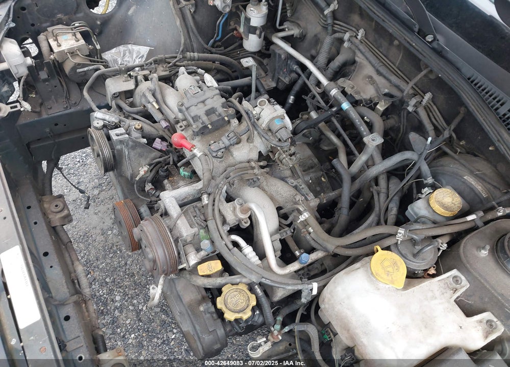 2002 SUBARU OUTBACK VIN: 4S3BH665827631841