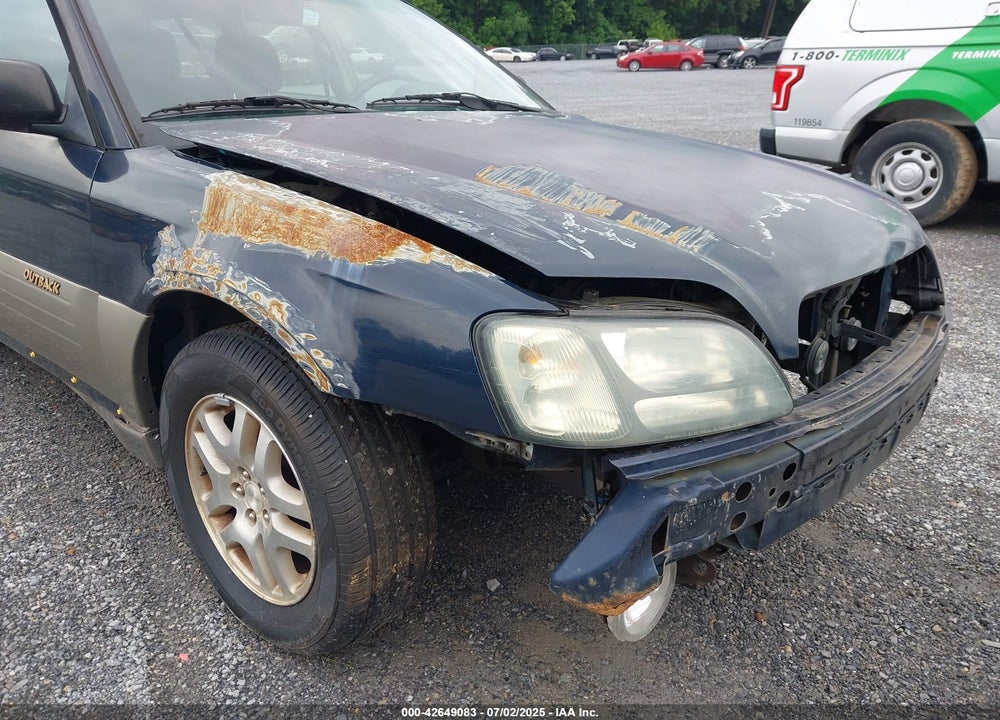 2002 SUBARU OUTBACK VIN: 4S3BH665827631841
