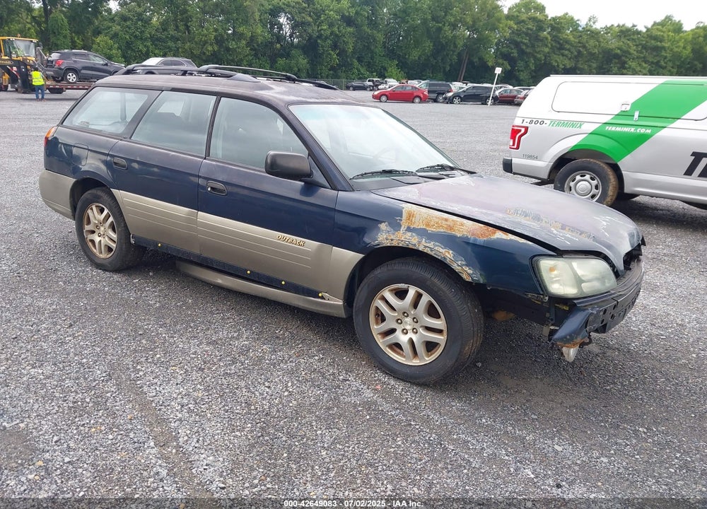 2002 SUBARU OUTBACK VIN: 4S3BH665827631841