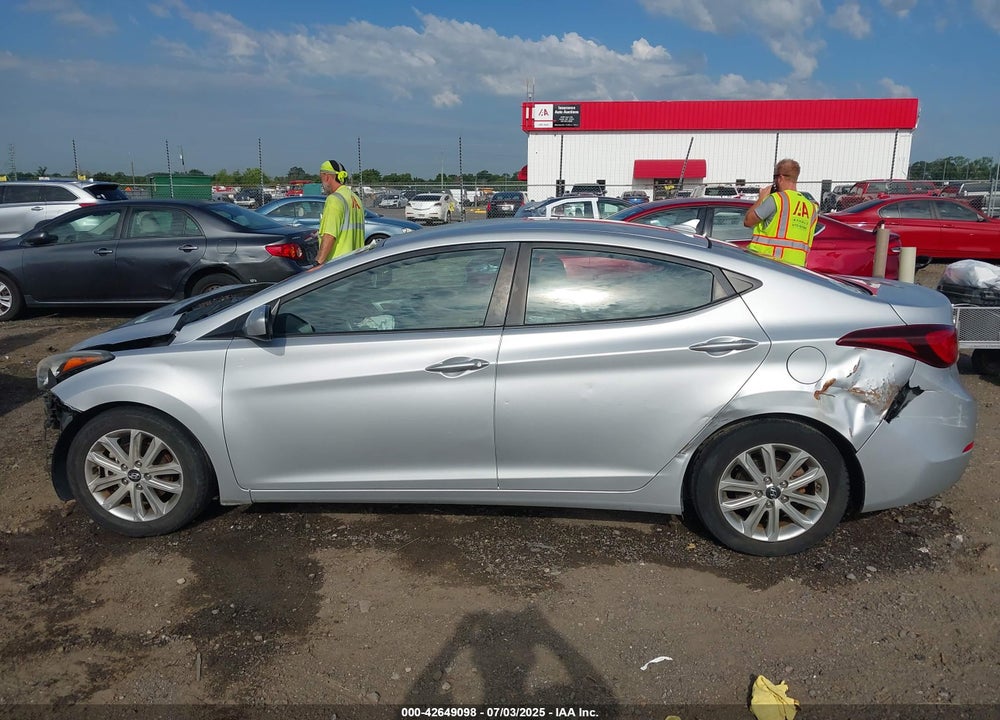 2014 HYUNDAI ELANTRA SE VIN: KMHDH4AEXEU210497