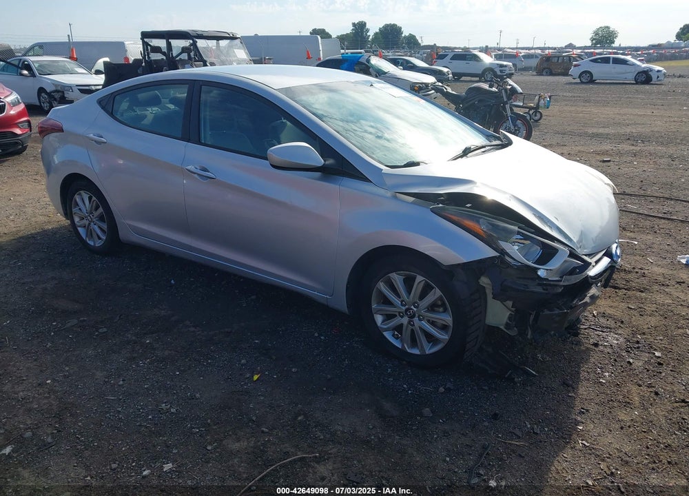 2014 HYUNDAI ELANTRA SE VIN: KMHDH4AEXEU210497