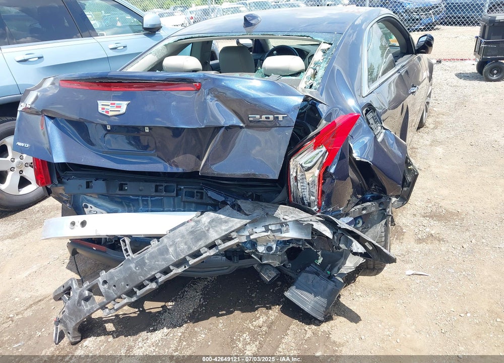 2019 CADILLAC ATS VIN: 1G6AF1RX7K0124930