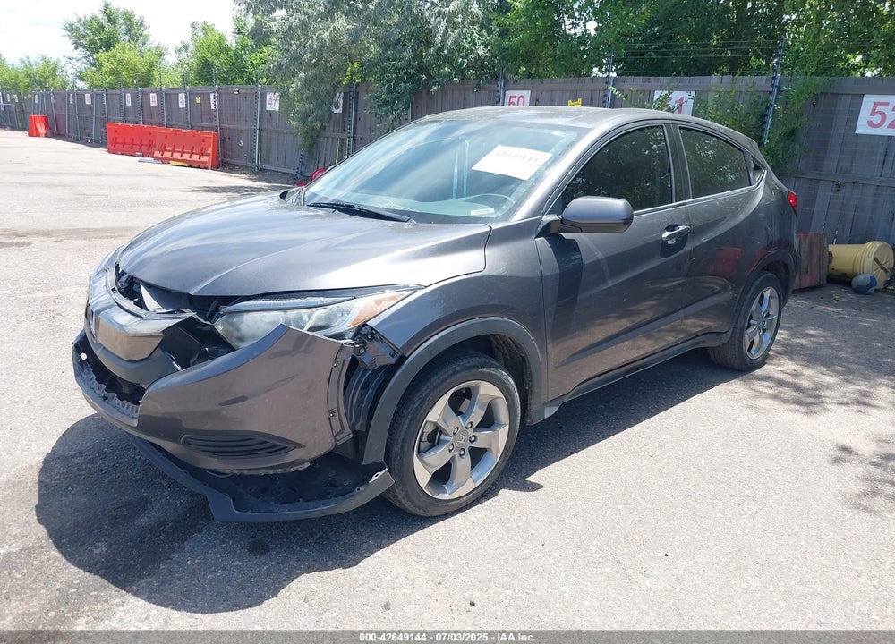 2019 HONDA HR-V LX VIN: 3CZRU6H34KG710220