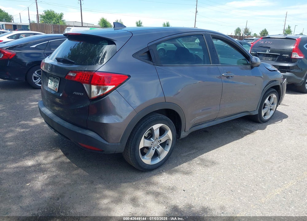 2019 HONDA HR-V LX VIN: 3CZRU6H34KG710220