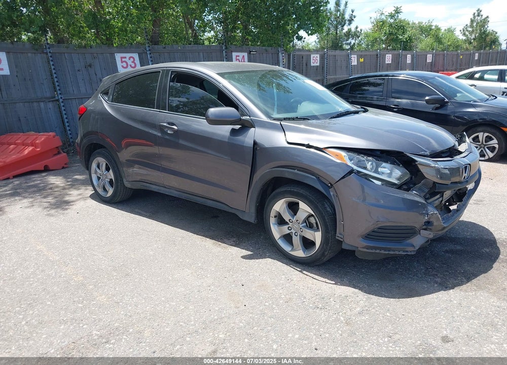 2019 HONDA HR-V LX VIN: 3CZRU6H34KG710220