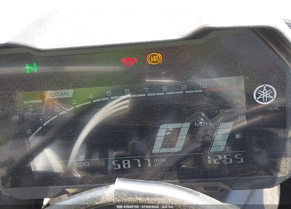 2025 YAMAHA YZFR7 VIN: JYARM38Y9SA003351