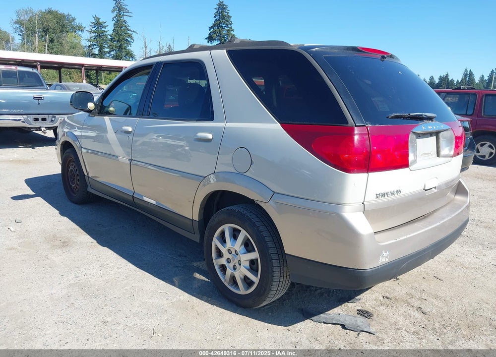 2005 BUICK RENDEZVOUS CX VIN: 3G5DA03E55S567690