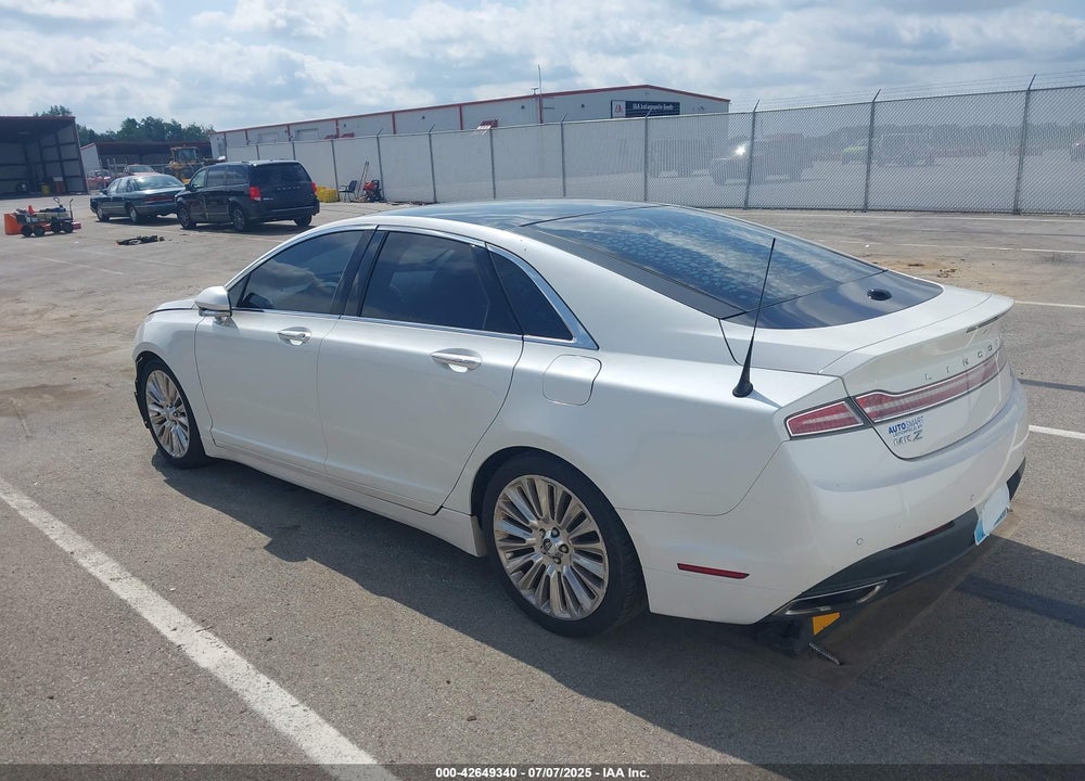 2013 LINCOLN MKZ VIN: 3LN6L2JK9DR809365