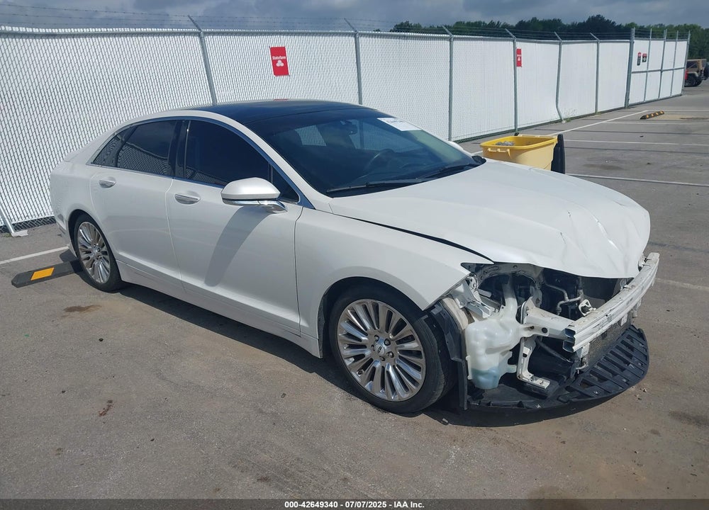 2013 LINCOLN MKZ VIN: 3LN6L2JK9DR809365