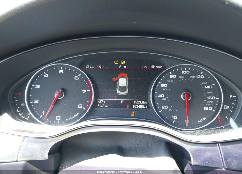 2012 AUDI A7 VIN: WAU2GAFC3CN134940