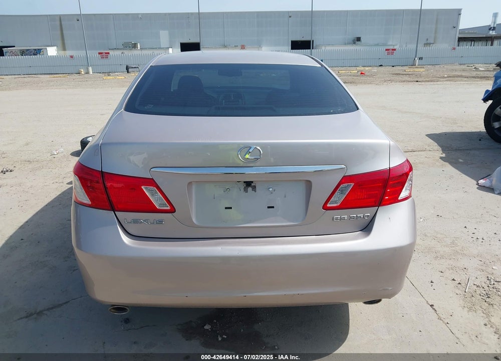 2007 LEXUS ES 350 VIN: JTHBJ46G372103542