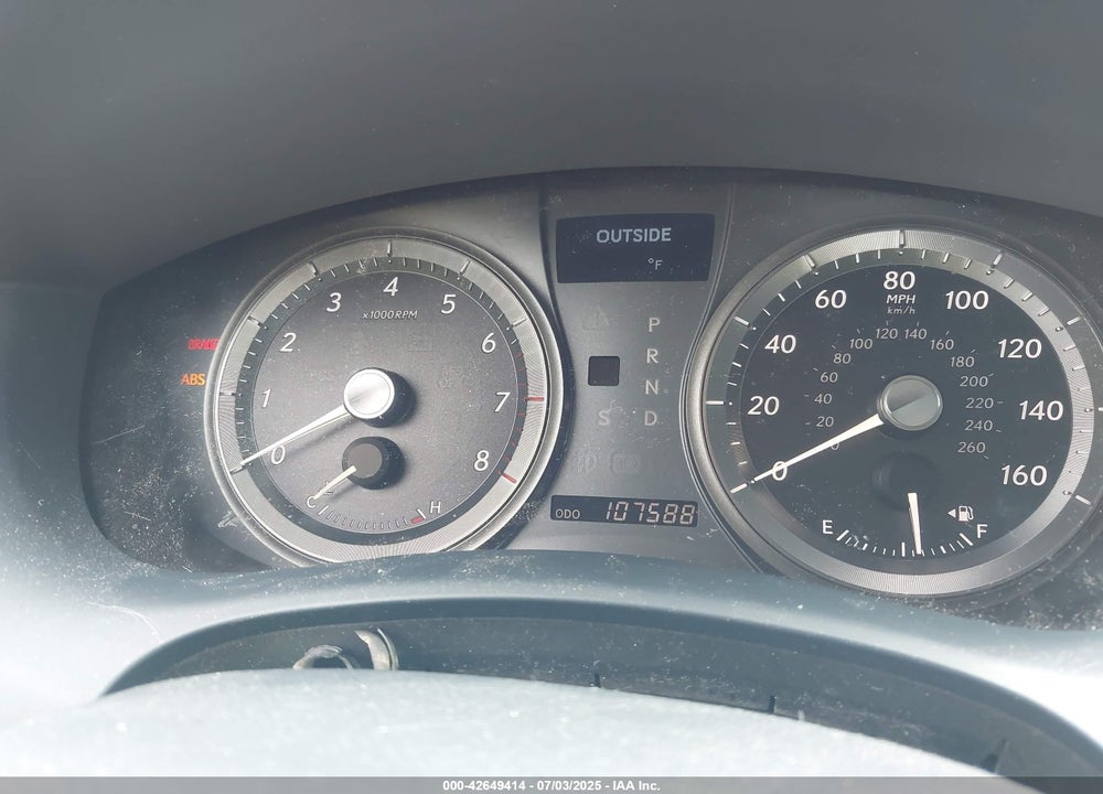 2007 LEXUS ES 350 VIN: JTHBJ46G372103542