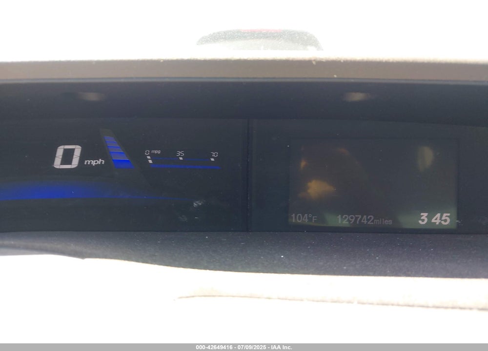 2012 HONDA CIVIC EX VIN: 19XFB2F84CE353446
