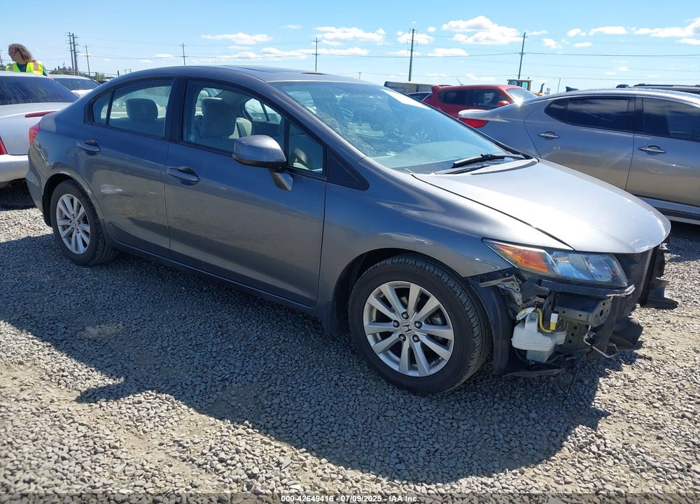 2012 HONDA CIVIC EX VIN: 19XFB2F84CE353446