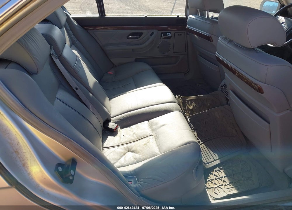 1999 BMW 750IL VIN: WBAGJ0337XDD73119