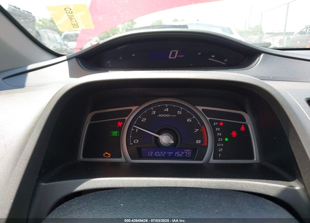 2006 HONDA CIVIC VIN: 2HGFG12856H541873
