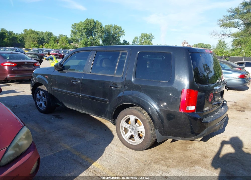 2012 HONDA PILOT VIN: 5FNYF4H62CB086015