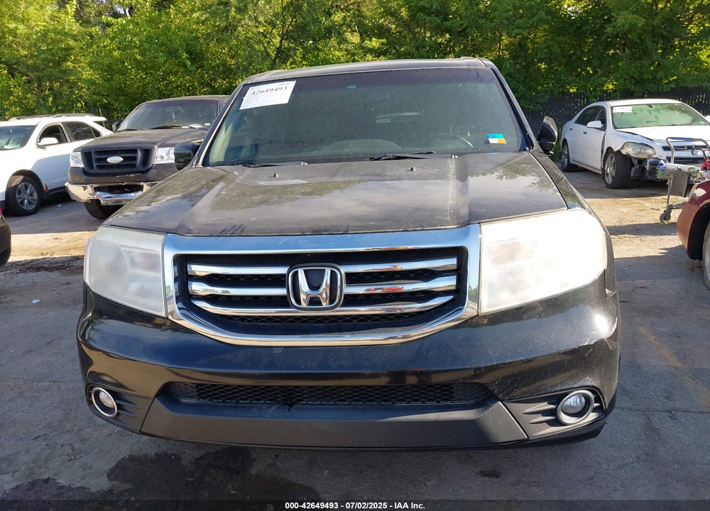 2012 HONDA PILOT VIN: 5FNYF4H62CB086015
