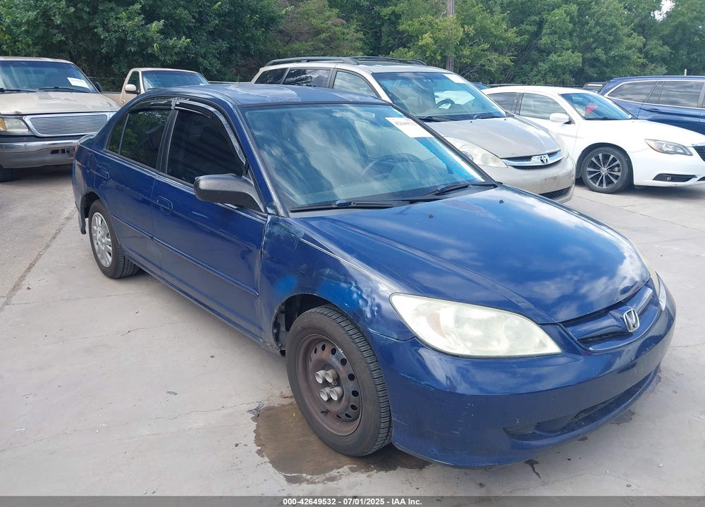 2004 HONDA CIVIC LX VIN: 2HGES16574H577524